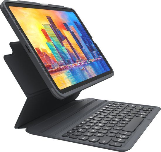 ZAGG Pro Keys Toetsenbord en hoesje voor iPad 10.9 inch zwart/grijs