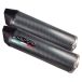 GPR Exhaust Systems Silencieux Ovale Homologué Furore Poppy Honda Varadero 1000 99-11