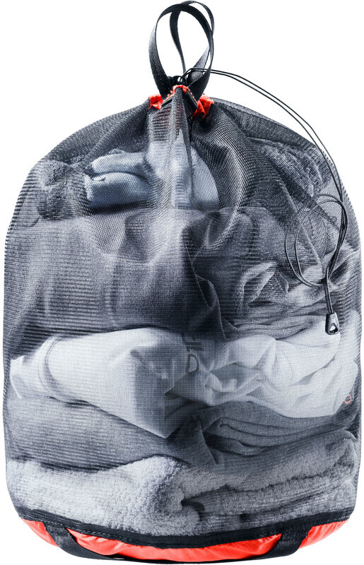 Deuter Mesh Sack 5, rood/zwart 2022 Organizer Tassen