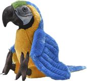 Wild Republic Ara knuffel - blauw - pluche - 33 cm