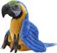 Wild Republic Ara knuffel - blauw - pluche - 33 cm