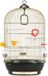 Ferplast Diva Antiek Cage à oiseaux - Marron - 40 x 40 x 65 cm