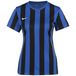 Nike Dames Short Sleeve Top W Nk Df Strp Dvsn Iv Jsy Ss, Koningsblauw/Zwart/Wit., CW3816-463, S