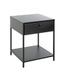 HAKU Console zwart, metaal