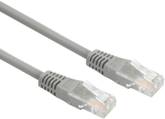 ACT Grijze 5 meter LSZH U/UTP CAT5E patchkabel met RJ45 connectoren IB2005