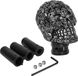 OEM Shenzhen Haorui Industrial Technology Co., Ltd. Versnellingspookknop Skelet Auto Modified Manual Stick Hendel Shifter - Universeel Converterende Skull Design Zilver