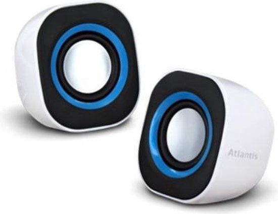 Atlantis Land SoundPower 410 5W Zwart, Blauw, Wit luidspreker