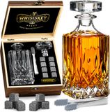 Whisiskey Whiskey Karaf - Luxe Whisky Karaf Set - 500 ml