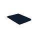 Italian Bed Linen Max Kleur Effen Kleur Decoratieve Doek, 100% Katoen, Donkerblauw, Dubbel
