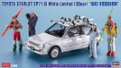 Hasegawa 20610 Toyota Starlet EP71 Si White Limited 3-Door Ski Version Modelbouwset 1:24