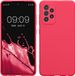 kwmobile telefoonhoesje geschikt voor Samsung Galaxy A52 / A52 5G / A52s 5G - Hoesje voor smartphone - In neon roze