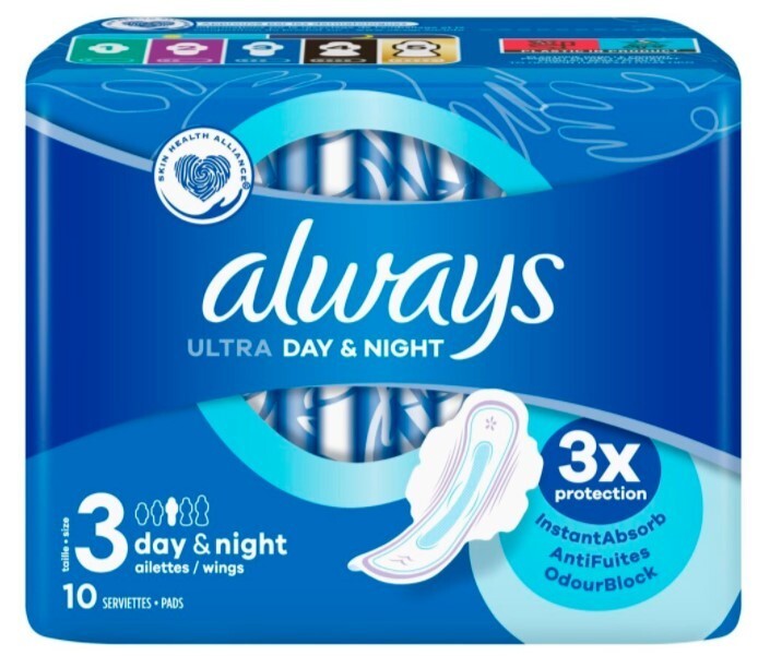 Always Maandverband ultra night 10st