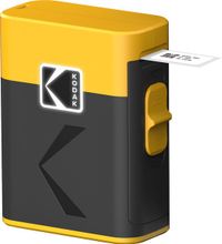 KODAK Memo Label ERA M50 – Draadloze labelprinter, Bluetooth, iOS/Android, inktloze thermische technologie, labels van 1,2 tot 2 inch, draagbaar - Geel