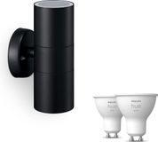 Philips Hue Kylis Wandlamp voor Buiten Up & Down (Zwart)
