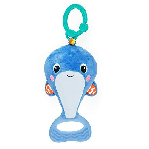 Bright Starts B right Starts Whale -a-roo™ Trek & Shake Walvis Activity Toy