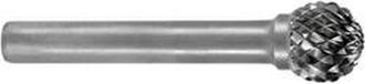 RUKO 116052 Freesstift Hardmetaal Bol 3 mm Lengte 38 mm Schachtdiameter 3 mm