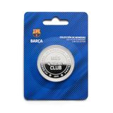 MociLab FC Barcelona Special Edition, officiële patch, opschrift "Més Que Un Club", nikkel, cadeau houder, verzamelaar, officieel gelicentieerd product