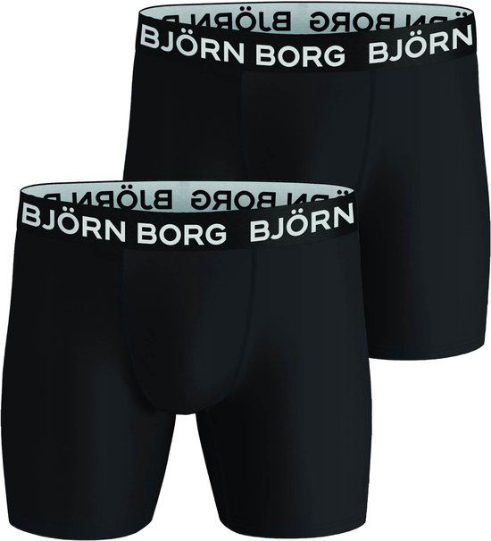 Bjorn Borg Björn Borg Sports Microfiber Boxershorts Heren (2-pack) - Maat S