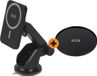 R2B Telefoonhouder Auto Zuignap met Draadloze Oplader + Dashboardpad - Geschikt voor MagSafe - Raam/Dashboard/Ventilatie