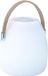 LUMISKY Lampe-enceinte Bluetooth MINI MAY, 23 cm, éclairage LED dimmable (blanc/multicolore), sans fil, intérieur/extérieur