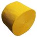 Haza Crepe papier rol - 1x - geel - 200 x 5 cm - brandvertragend
