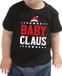 Bellatio Decorations Shoppartners Bv Kerst shirt / t-shirt zwart - Baby Claus voor peuters / kinderen - jongen / meisje 92