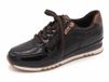 Marco Tozzi Dames Sneaker - 23782-38A Mocca Lak - Maat 41