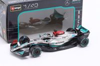 Bburago Mercedes W13 #63 George Russell Season 2022 1:43