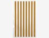 Dailylike Transparante kunststof enveloppen gouden strepen 10 x 16 cm, 10 stuks