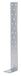 Alberts 332136 trekstang | sendzimir verzinkt | 300 x 52 x 40
