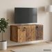 Prolenta Maison Exclusive - Meuble TV mural exclusif, en bois de récupération, dimensions : 59,5 x 31 x 30 cm