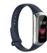 By Qubix Qubix - Smartwatch bandje - Siliconen bandje - Donkerblauw - Geschikt voor Samsung Galaxy Fit