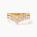 Bague Alix Or Tricolore Diamant