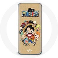 Maniacase Etui voor Samsung Galaxy A8 2016 One piece Manga Equipage van de strohoed