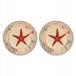 Merkloos / Sans marque Rose&Tulipani Sea Life: 2 melamine soepborden, 19.5 cm
