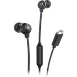 Motorola In Ear oordopjes Kabel Zwart Ruisonderdrukking (microfoon) Microfoon uitschakelbaar (mute)