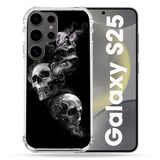 Cokitec Samsung Galaxy S25 Drievoudig doodshoofd Versterkte hoes