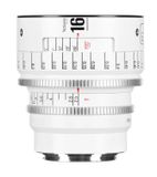 7Artisans INFINTE 16mm T2.5 Objectif de cinéma Blanc