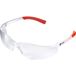 TOOLCRAFT TO-5343213 Lunettes de sécurité transparent, orange EN 166 DIN 166