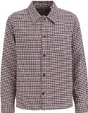WE Fashion Heren relaxed fit flanellen overhemd met ruit