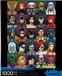 Aquarius Faces (1000 pieces) Puzzle - Multicolores