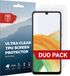 Rosso Screen Protector Ultra Clear Duo Pack Geschikt voor Samsung Galaxy A33