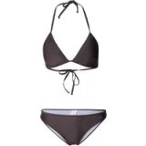 Urban Classics - Piped Triangle Bikini set - XS - Zwart