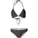 Urban Classics - Piped Triangle Bikini set - XS - Zwart