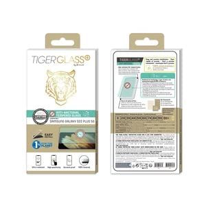 MUVIT TIGER GLAS PLUS VERRE TREMPE ANTIBACTERIEN SAMSUNG GALAXY S22 PLUS