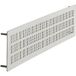 Häfele H3643 Grille d'aération carrée en acier inoxydable avec goupilles d'arrêt, Acier inoxydable, 100 x 1000 mm