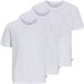 JACK & JONES JUNIOR T-shirt - wit (set van 3)