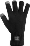Heatkeeper Thermo handschoenen heren met I-touch - Zwart - XXL