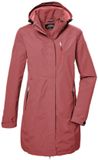 Killtec KOS 30 Dames Parka Light Sienna Red Polyester Lente/Zomer 2025