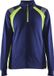 Blåkläder Dames sweatshirt halve rits Visible 3403-1158 - Marine/High Vis Geel - XS